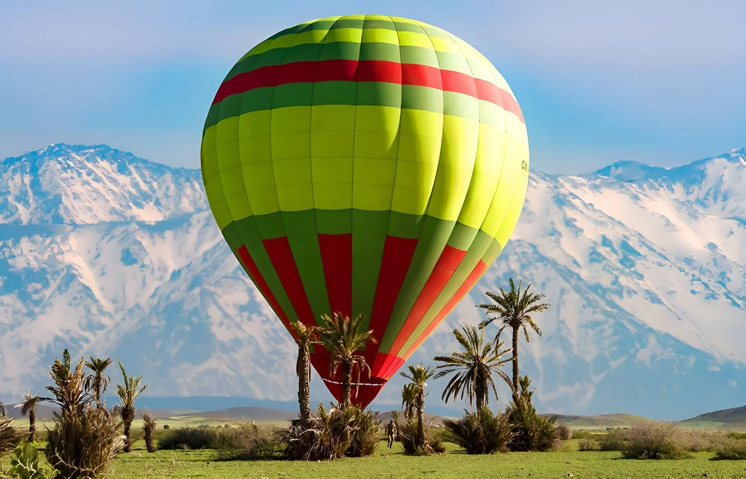 Hot Air Balloon over Morocco